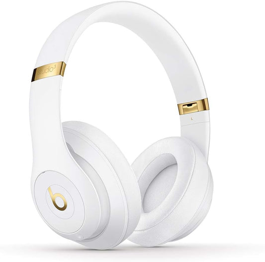 Studio3 Wireless Noise Cancelling Over-Ear Headphones - Apple W1 Headphone Chip, Class 1 Bluetooth, 22 Hours of Listening Time, Built-In Microphone - White