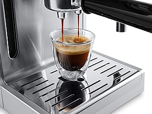 ECP3620 15 Bar Espresso Cappuccino Machine, Silver
