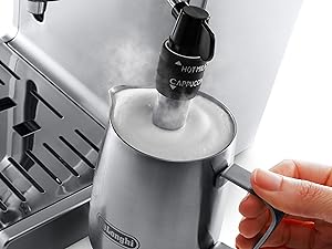ECP3620 15 Bar Espresso Cappuccino Machine, Silver